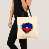 Tote Bag Amour Haïti du cru I (Devant (produit))