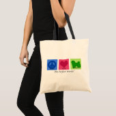 Tote Bag Amour Havanese de paix (Devant (produit))