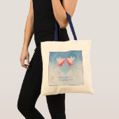 Tote Bag Amour Incroyable de Cochons Volants (Devant (produit))