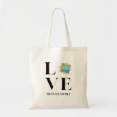 Tote Bag Amour | Montessori | Mains Dans Le Monde (Devant)