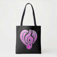 Amour Musical Vibrations Cœur Rose Note De Musique