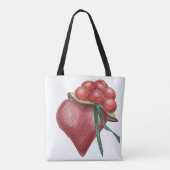 Tote Bag Amour noir (Dos)