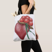 Tote Bag Amour noir (De près)