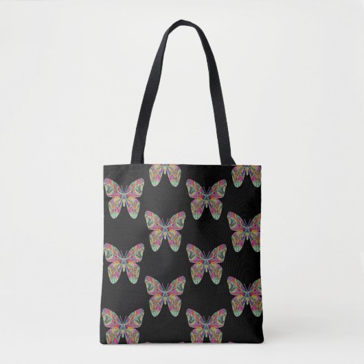 Tote Bag Amour papillon (Devant)