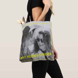 Tote Bag Amour photo personnalisé meilleur ami