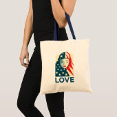 Tote Bag Amour | Réfugié musulman (Devant (produit))