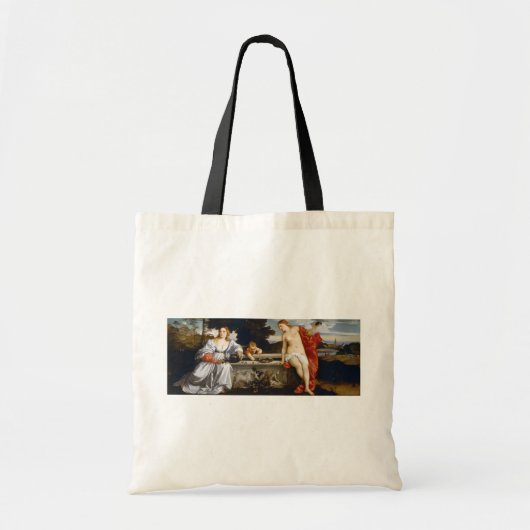 Tote Bag Amour sacré et profane, Tiziano Vecelli, 1515 (Devant)