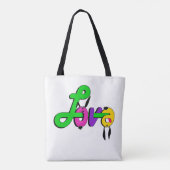 Tote Bag Amour, Saint Valentin (Dos)
