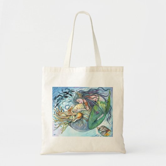 Tote Bag Amour sous-marin (Devant)