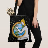 Tote Bag Amour un un autre Fourre-tout (De près)