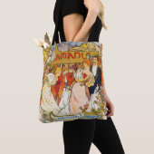 Tote Bag Amoureux, Alphonse Mucha (De près)
