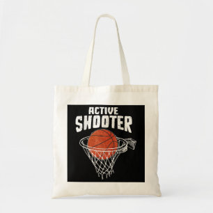 Tote Bag Amoureux de basket-ball tireur actif Hommes Femmes