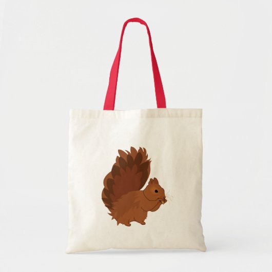 Tote Bag Amoureux des animaux de rongeur animal écureuil (Devant)