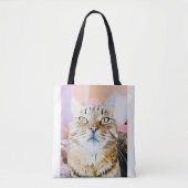 Tote Bag Amoureux des chats Fourre-tout (Devant)