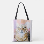 Tote Bag Amoureux des chats Fourre-tout (Dos)