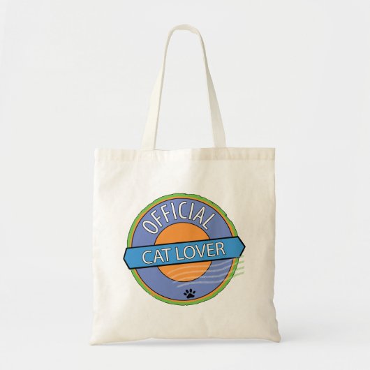 Tote Bag Amoureux des chats officiel (Devant)