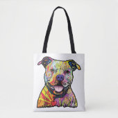 Tote Bag Amoureux des chiens (Devant)