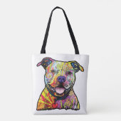 Tote Bag Amoureux des chiens (Dos)