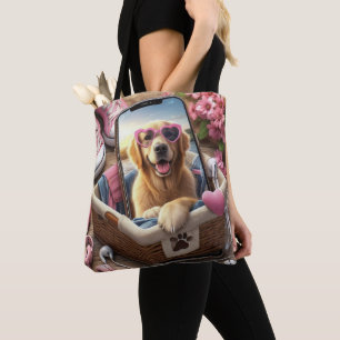Tote Bag Amoureux des chiens Empreinte de patte personnalis