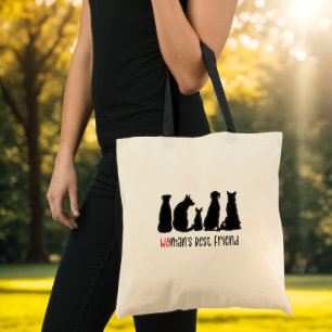 Tote Bag Amoureux des chiens mignon