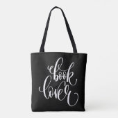 Tote Bag Amoureux des livres (Dos)