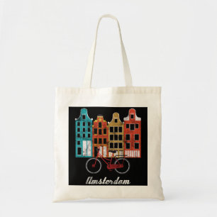 Tote Bag Amsterdam Pays-Bas Heritage Europe Travel Bike