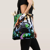 Tote Bag Amur Tiger stcnm (De près)