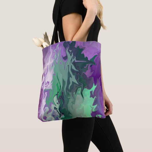 Tote Bag Amusant Alien..... (De près)