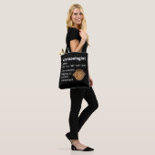 Tote Bag Amusant Archéologue Définition Pot fissuré (Sur le modèle)