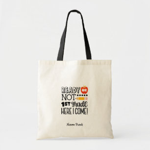 Tote Bag Amusant école de première année cadeau personnalis