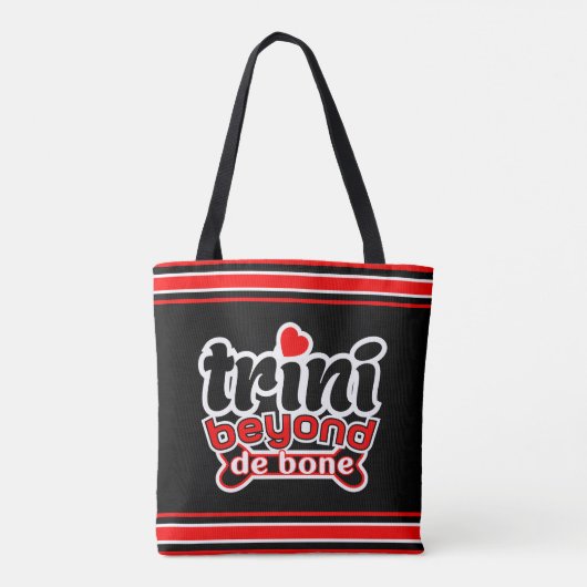 Tote Bag Amusant et drôle Trini Beyond De Bone (Dos)
