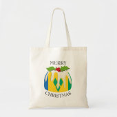 Tote Bag Amusant | Pudding de Noël | LE DRAPEAU ST VINCENT (Devant)
