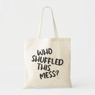 Tote Bag Amusant Qui a Mélangé Ce Désordre Jeu de Cartes Ci