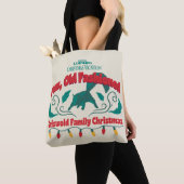 Tote Bag Amusant, vieux style Griswold Noël de famille (De près)