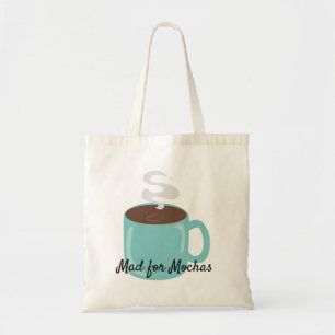 Tote Bag Amusants Big Coffee ou Cocoa Dessin de boisson