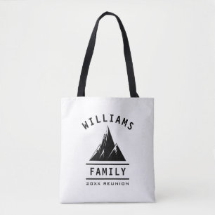 Tote Bag Amusants Famille Réunion Camping Nature Été Vacanc