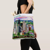 Tote Bag Amusement de Seattle Fourre-tout ! (De près)