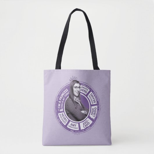 Tote Bag Amy Farrah Fowler - Graphique d'informations (Devant)