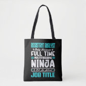Tote Bag Analyste adjoint Multitasker Titre du travail Comp (Devant)