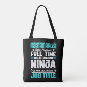 Tote Bag Analyste adjoint Multitasker Titre du travail Comp (Dos)