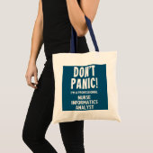 Tote Bag Analyste en informatique infirmière (Devant (produit))