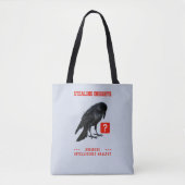 Tote Bag Analyste en intelligence d'affaires Crow (Devant)