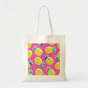 Tote Bag Ananas Couleurs folles : Pop-Art chilien.