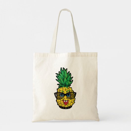 Tote Bag Ananas fou   (Dos)