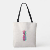 Tote Bag Ananas Hawaïen Adorable Aloha (Dos)