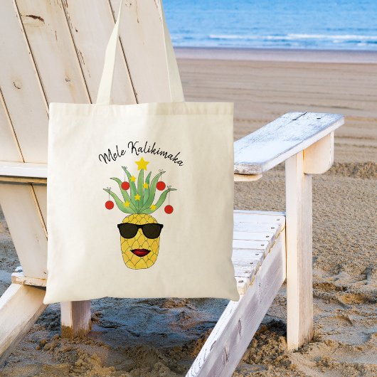 Tote Bag Ananas Mele Kalikimaka