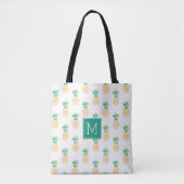 Tote Bag Ananas Monogrammé (Devant)