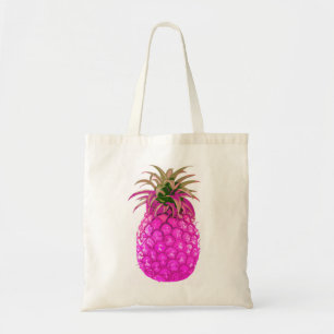 Tote Bag Ananas rose fruité Fourre-tout