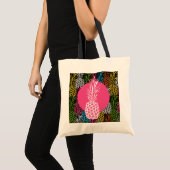 Tote Bag Ananas Sauvage et Sucré (Devant (produit))