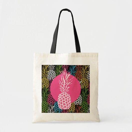 Tote Bag Ananas Sauvage et Sucré (Devant)